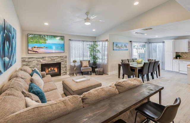 Gorgeous, Furnished Home w/Pool + 2 Car Garage