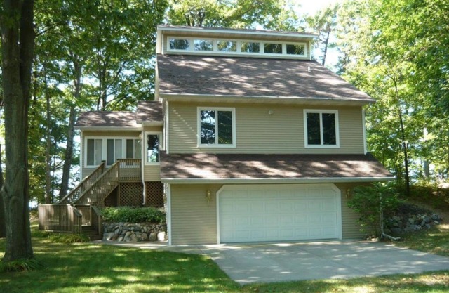 Gorgeous Updated Lake Michigan Lakefront Home On Private Beach!