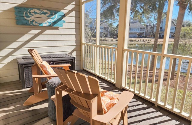 Gorgeous View of Osprey Lake & Near pool & Beach at Litchfield by the Sea