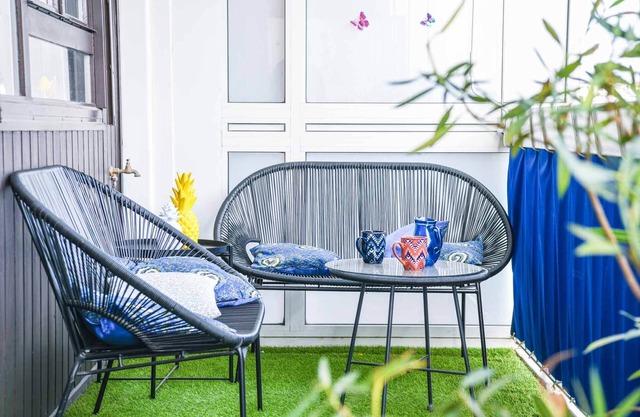 Grand appartement avec balcon et parking