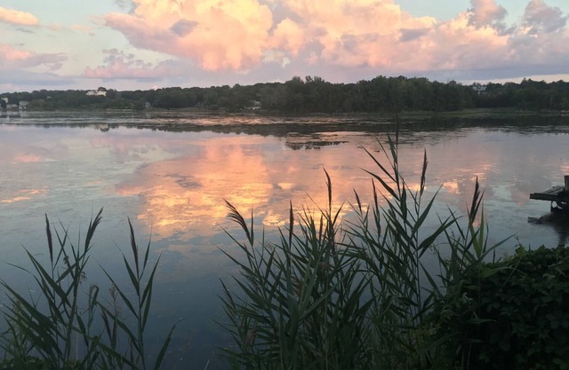 Great Location on pond 1 minute from beautiful beach