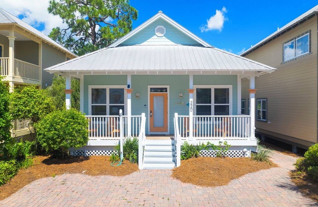 Happy Mermaid-1 Story Cottage on 30A-Fabulous Reviews-Short Walk to Beach