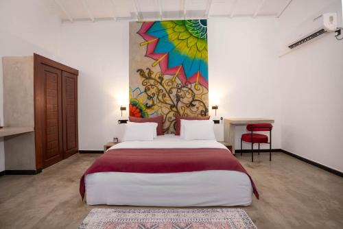 Hasthri Boutique Red Chalet in Ahangama with pool Near Beach