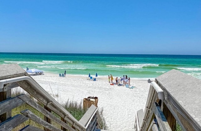 Heated Private Pool 30A Rental 'Seagrove Escape' Just Steps to Seagrove Beach!