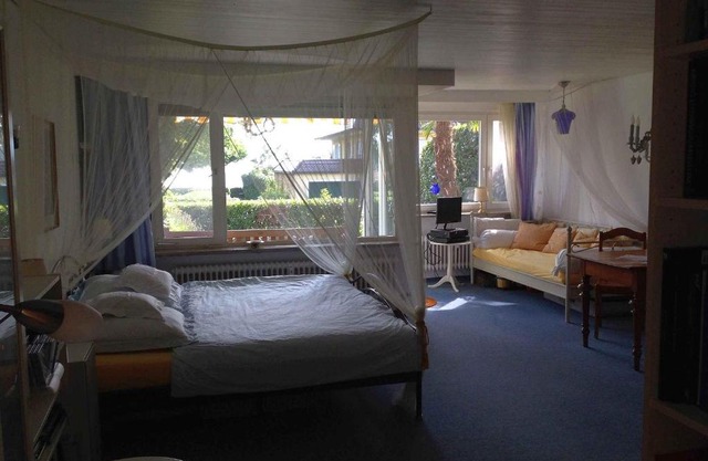Himmelbett mit Seeblick