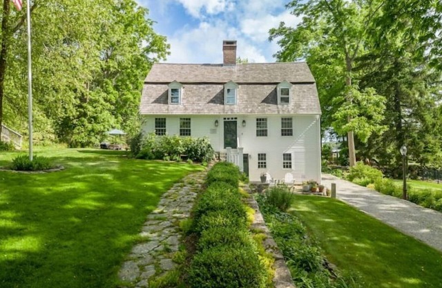 Historic John Burrows House in Downtown Mystic