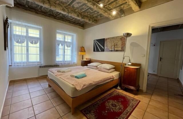 Historical apartment with balcony
