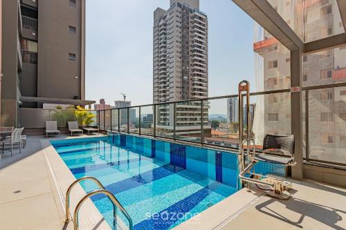 HMO - Estúdios completos em prédio c/piscina