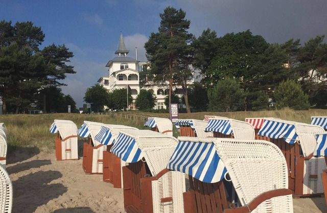 Holiday Apartment "Villa Seeblick Binz 01" with Sea View, Balcony & Wi-Fi