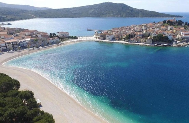 Holiday house Pax - with pool: - Marina, Riviera Trogir, Croatia