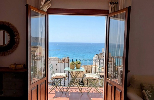 House with incredible sea views in the old town of Altea
