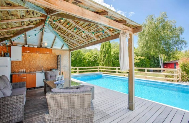 House with pool