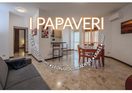 I Papaveri - City center Flat - Leonardo Accademy - MXP - Lakes