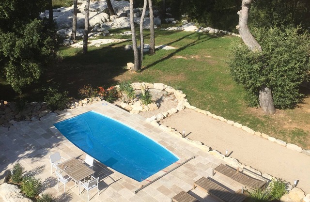 In Provencal villa, Circuit Paul Ricard le Castellet.