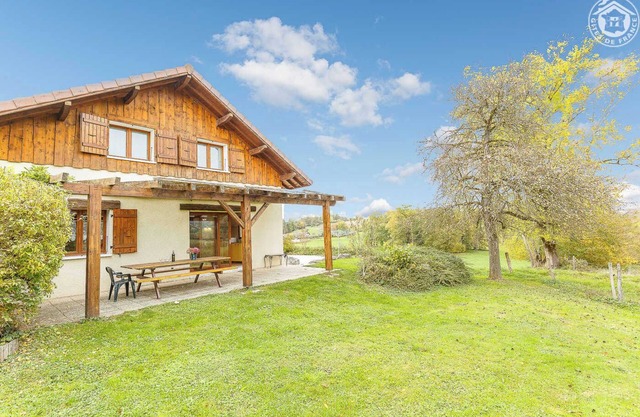 In the heart of the countryside, 10km from the famous spa town of Aix-les-Bains. 11 km from Lac du Bourget