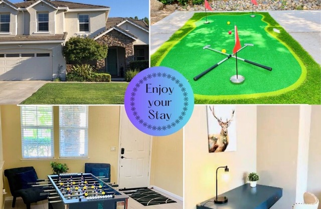 Joyful Retreat: Spacious 4-Bedroom Oasis to Relax & Unwind