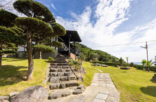 Keiko"s Home 宮浦一日一組限定海の絶景オーシャンビューのラグジュアリー別荘2000m2BBQ可海釣公園