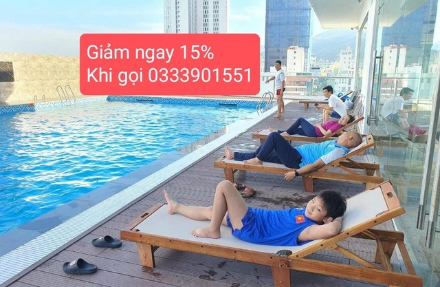 KHÁCH SẠN QUY NHƠN 3 phòng ngủ,6 đến 12 khách, view trên cao ngắm biển đẹp nhất Quy Nhơn.