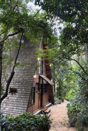 Kivulini A-Frame Cabin Forest