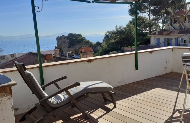 La tortue: Exceptional sea views, swimming and hiking on site