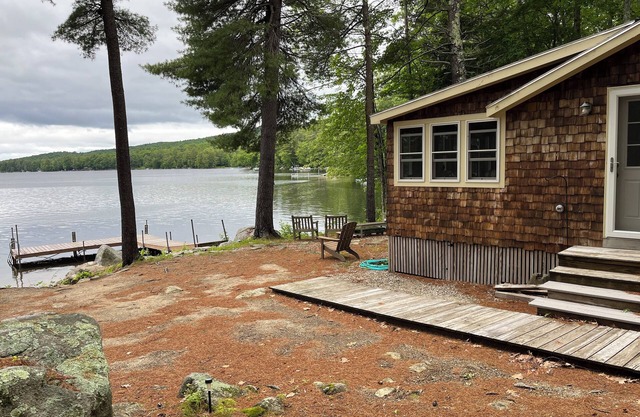 Lake Front Cabin on the Upper Range Pond