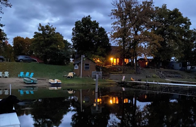 Lakeside Cabin at Aitkin Lake Resort connected to Big Sandy Lake