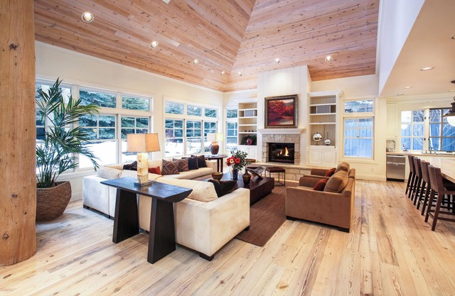 Large 5-bedroom house with AC in Aspen Core, 3 blocks to gondola