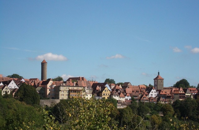 large apartment with 2 bedrooms. for 4 people at Rothenburg o.d.T.