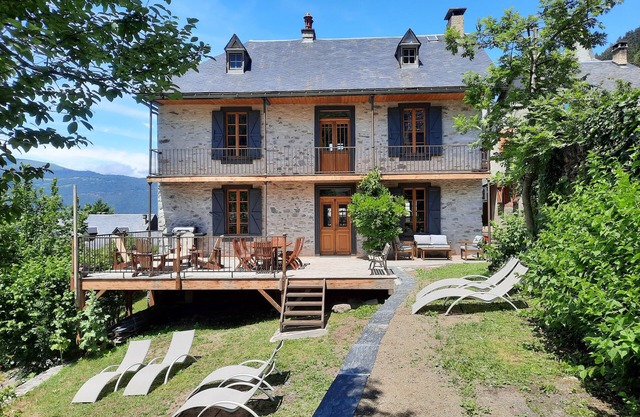 Large character house with breathtaking views over the Aure Valley