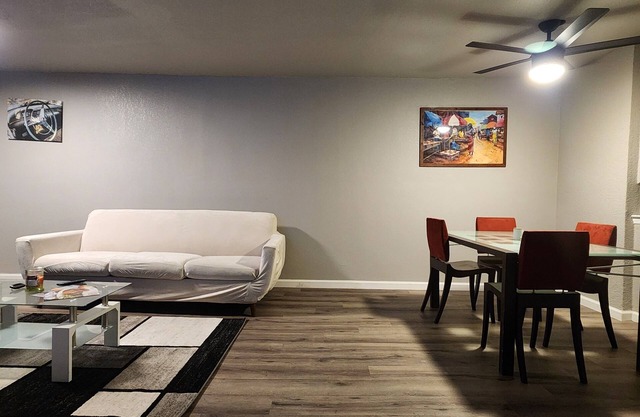 Large Condo + 2 car garage in the heart of Las Colinas, near Dallas.