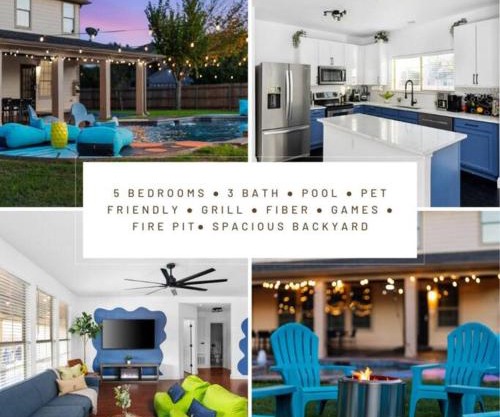 Large Groups' Luxury House - Pool - Sleep 22