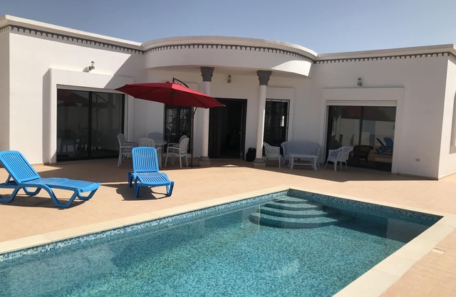 large villa with pool
