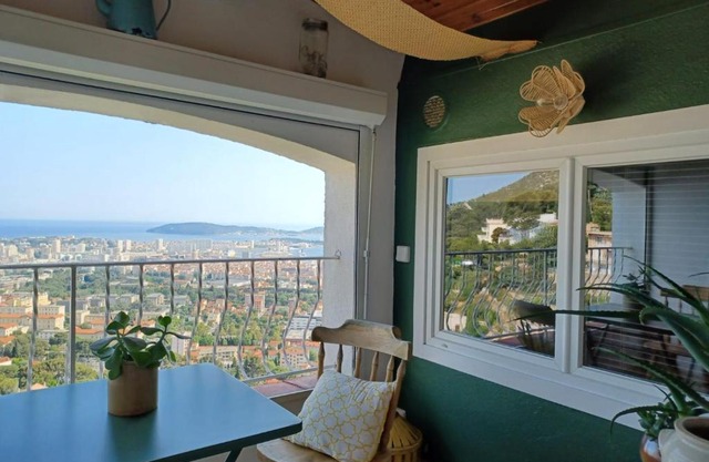 Le Balcon, vue panoramique au Faron