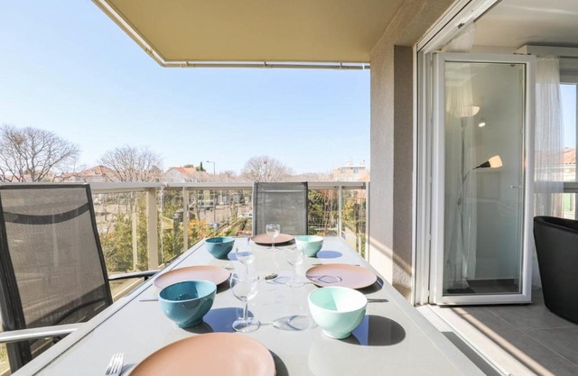 Le Michelet - Appart 2 ch avec terrasse et parking