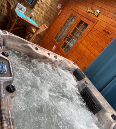 Les chalets de Marie - Jacuzzi SPA Privatif sans vis à vis , vue mer