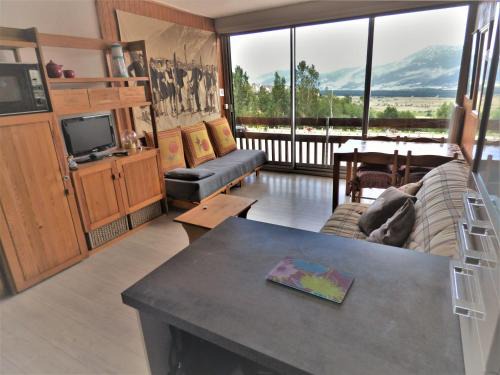 "Les Lupins 10" Résidence "Les Lupins" Studio cabine Pkg-100m télécabine-Vue lac, montagne, village