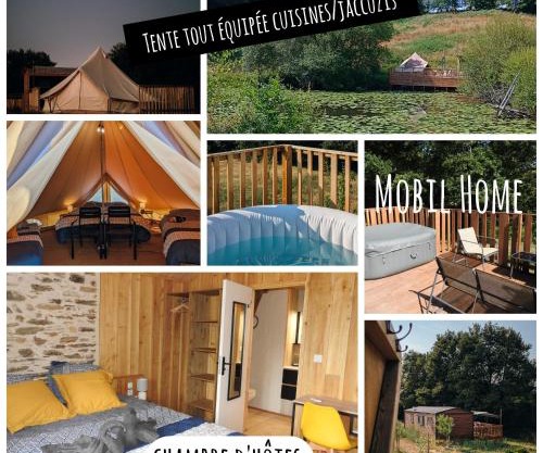 Les secrets de la nature chambre d'hôtes, tentes luxe et nature
