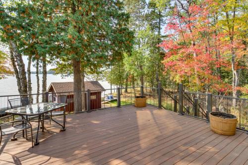 Less Than 1 Mi to Trails Wooded Home on Eagles Nest Lake!