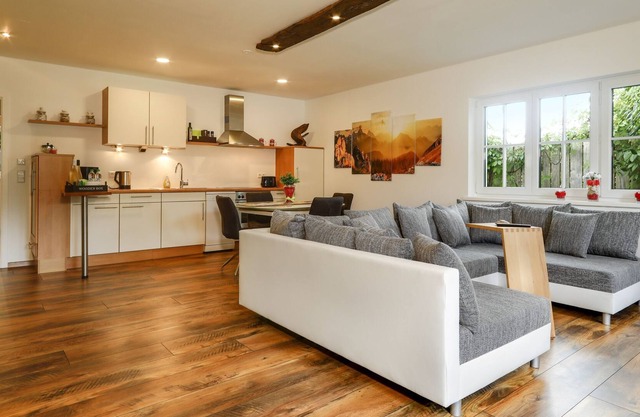 Light-flooded Holiday Apartment Fritsche with Terrace, Pool, Garden & Wi-Fi