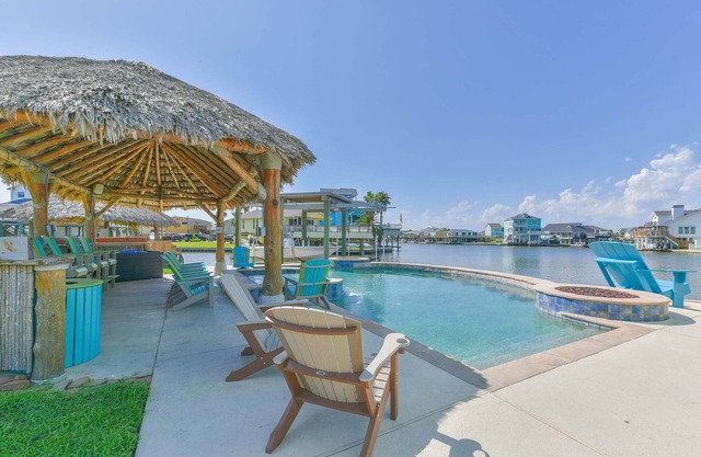 Livin' the Dream | Canal, Pool, Hot Tub, Tiki Hut!
