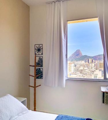 Loft com vista pro Pão de Açúcar! A/C, Wi-Fi, TV
