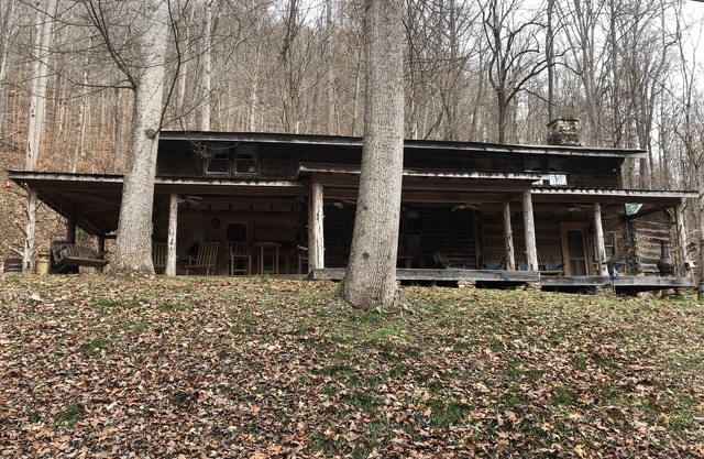 log cabin with all the modern luxuries
