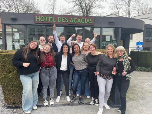 Logis Hôtel Restaurant Des Acacias Lille Neuville en Ferrain