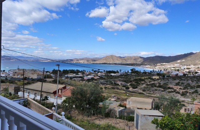 Lovely view of the bay of La Azohia