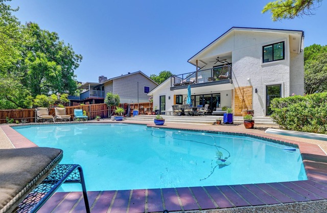 Luxurious Lewisville Retreat w/ Pool & Fireplace!