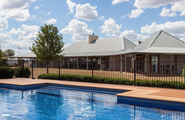 Luxury accommodation in a rural setting within the Mudgee region, NSW.