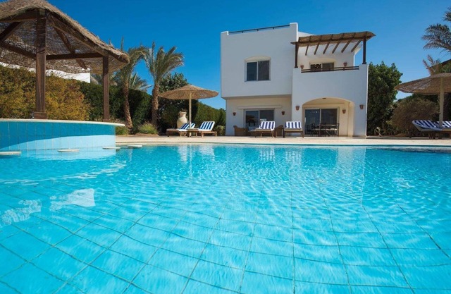 Luxury Detached Villa with Private heated Pool on The Red Sea, El Gouna, Egypt