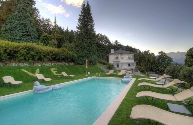 Luxury Italian Lakes villa with pool