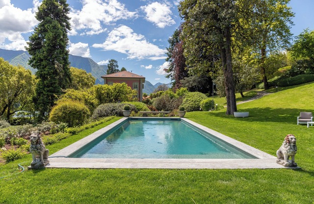 Luxury Lake Como Villa with indoor heated pool and outdoor pool - Fully Staffed