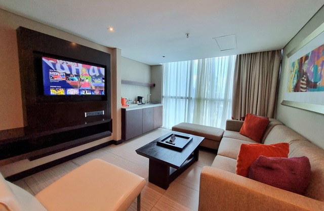 Luxury suite with all amenities